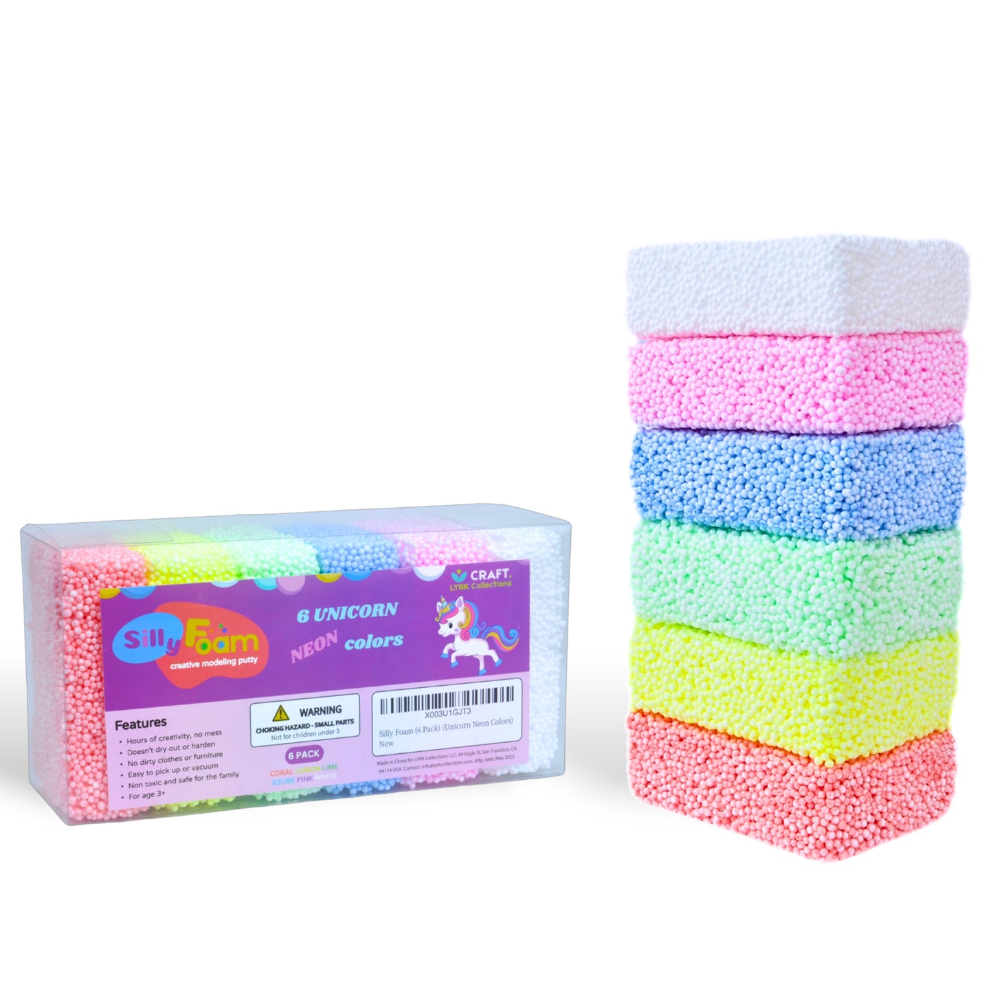 Silly Foam Creative Modeling Foam Beads - Single Pack