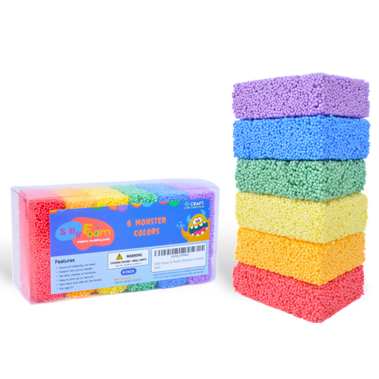 Silly Foam Creative Modeling Foam Beads - Single Pack